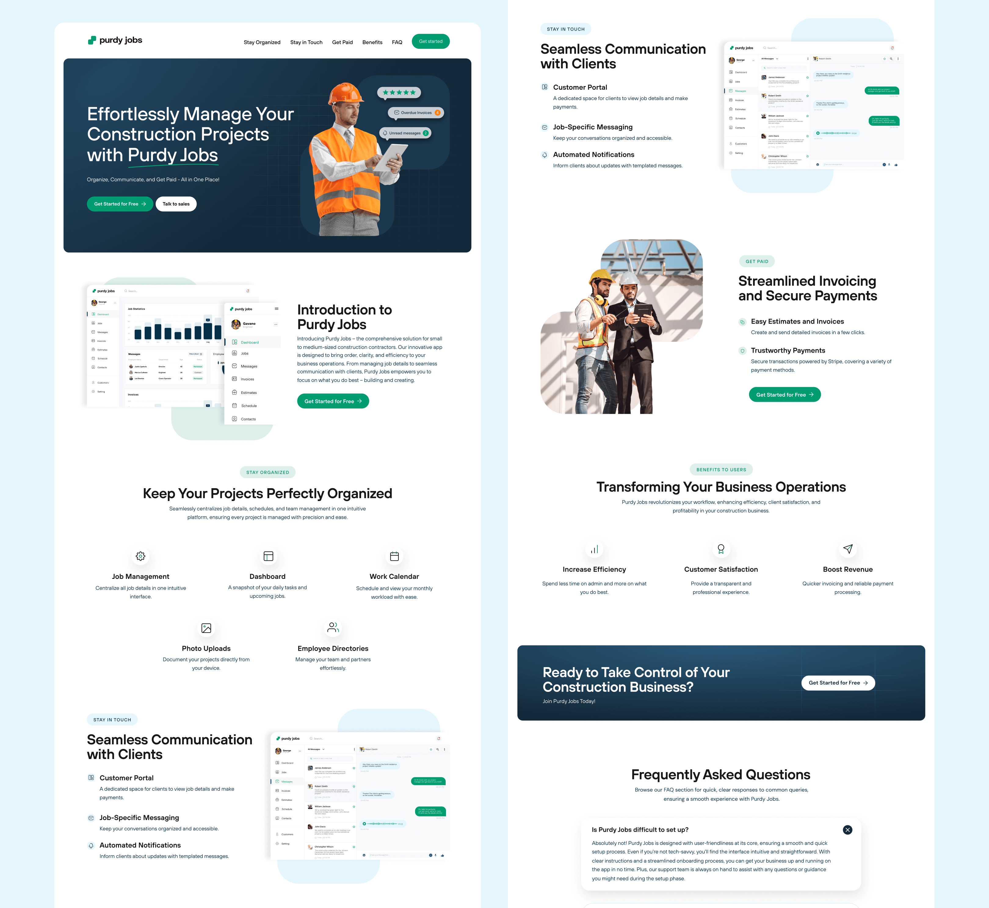 Purdy Jobs - Construction Management App